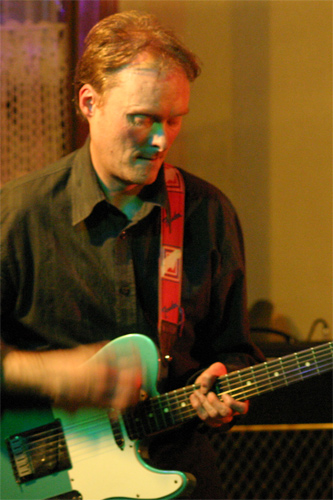 Christophe Truquin, guitariste d'Hemett