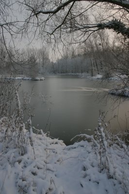 Le charme de l'hiver en Picardie