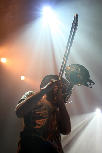 Blaise Margail au trombone
